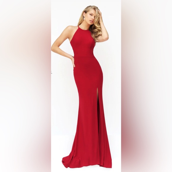 Sherri Hill Dresses & Skirts - 035 Sherri Hill Elegant Red Evening Gown